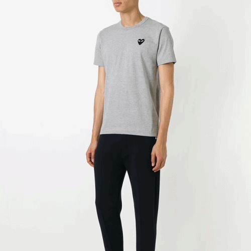 Cdgplay 2019 Mm/Wm Cotton Short Sleeved Tshirt - 꼼… - 1