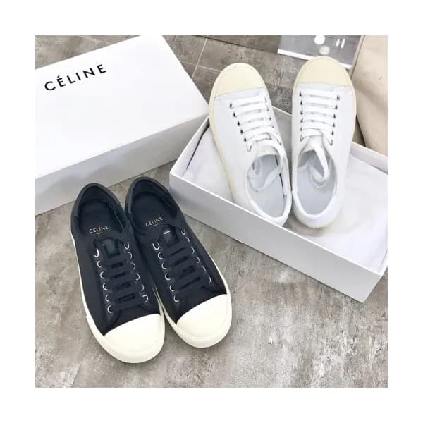 Celine 2019 Womens Classic Cajual Canvas Sneakers… - 1