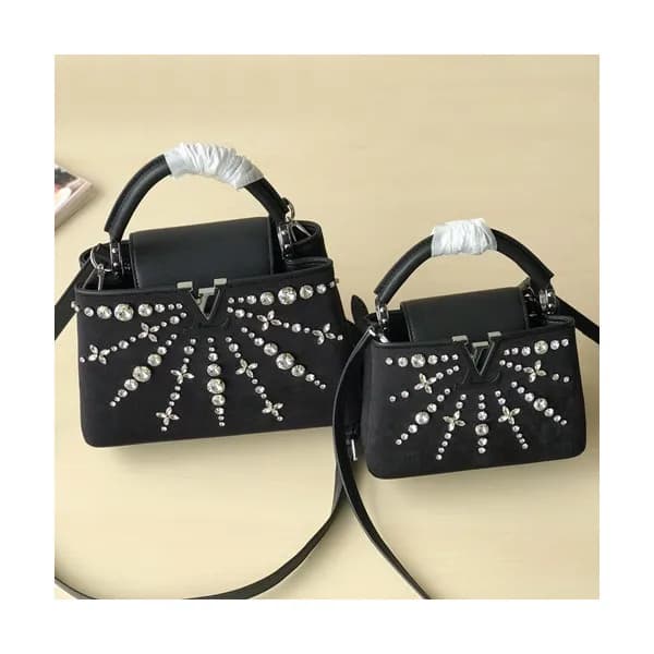 [매장판]Louis Vuitton 2019 Velvet Capucines Shoulder … - 1