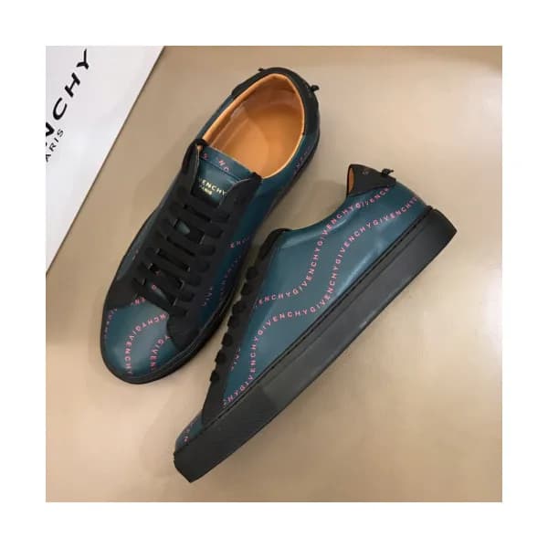 [매장판신상]Givenchy 2019 Mens Logo Leather Sneakers - … - 1
