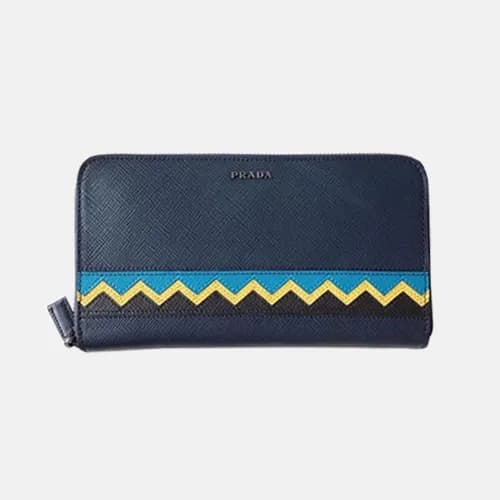Prada 2019 Mens Saffiano Leather Zip Wallet 2ML317… - 1