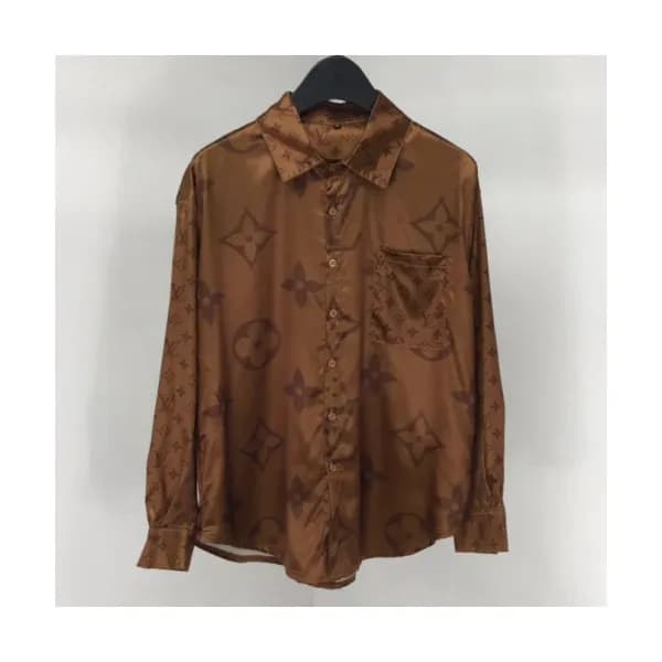 Louis vuitton 2019 Mens Initial Logo Silk Tshirt -… - 1