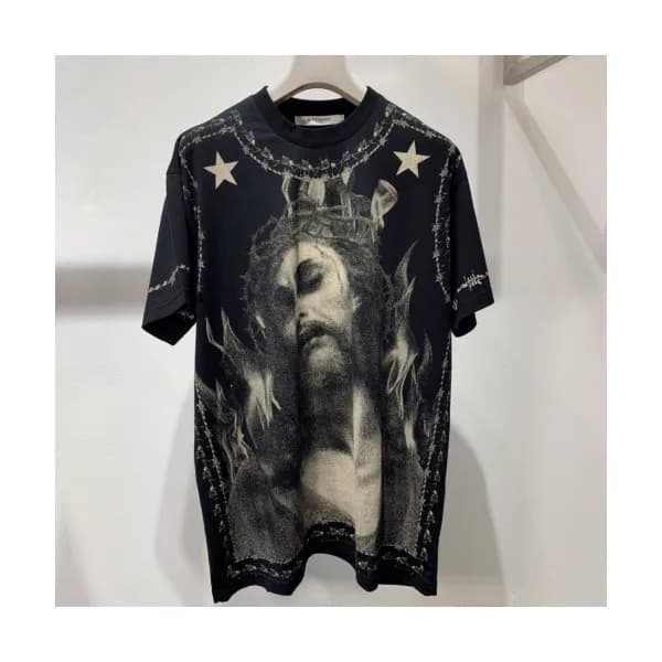 Givenchy 2019 Mm/Wm Oversize Cotton Short Sleeved … - 1