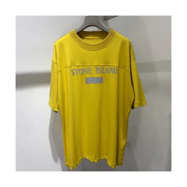 Stone Island 2019 Mens Light Reflection Logo Cott… - 1