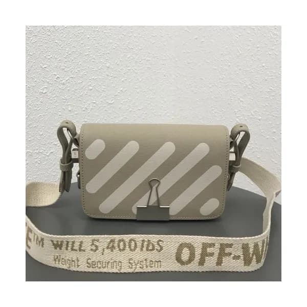 Off White 2019 Leather Shoulder Bag,18cm - 오프화이트 2… - 1