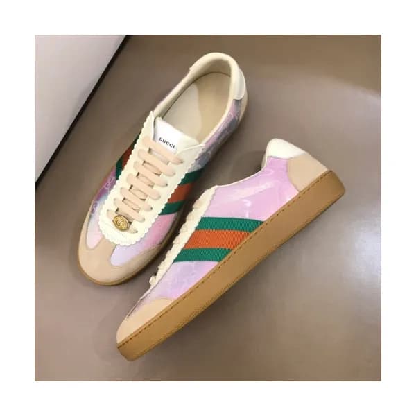Gucci 2019 Mm/Wm GG Logo Ace Leather Sneakers - 구찌… - 1