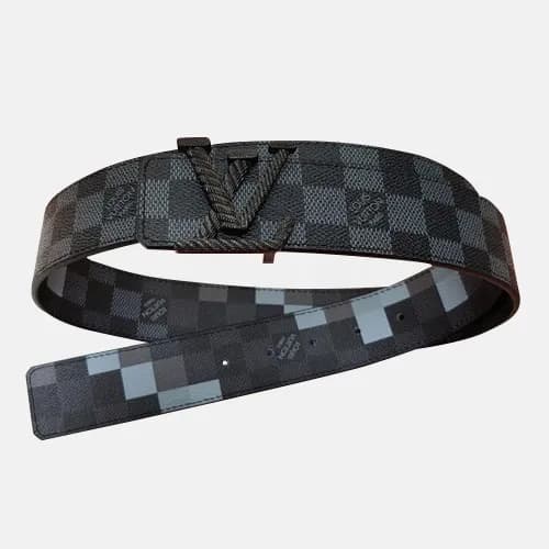 Louis vuitton 2019 Mens Reversible Canvas & Leathe… - 1
