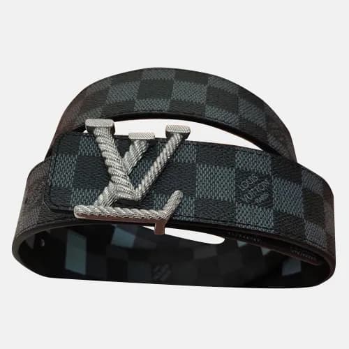 Louis vuitton 2019 Mens Reversible Canvas & Leathe… - 1