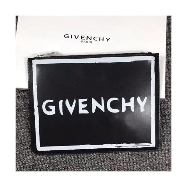 Givenchy 2019 Leather Clutch Bag,30cm - 지방시 2019 레… - 1