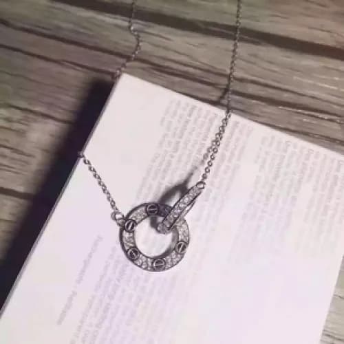 CARTIER Choker 18k White Gold - 까르띠에 여성용 18K도금… - 1