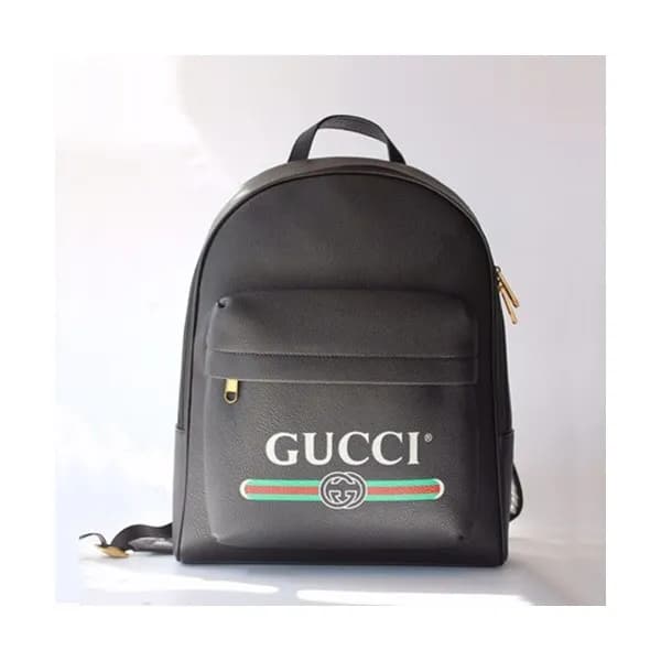 [데일리백]Gucci 2019 Leather Print Back Pack,41CM - 구찌… - 1
