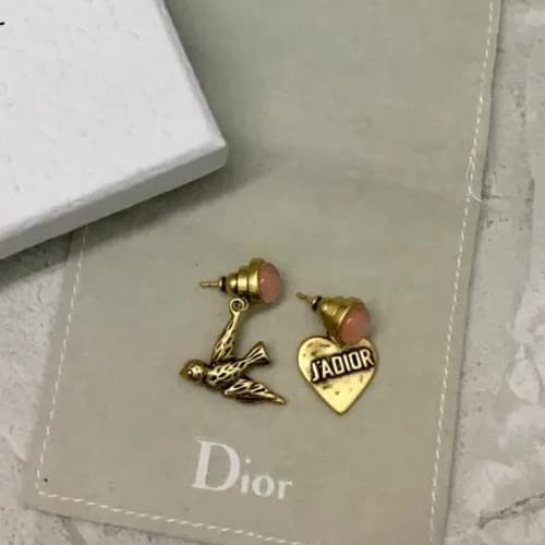 DIOR Vintage Earring -디올 빈티지 이어링 DIO0014.(옐로우골드) - 1