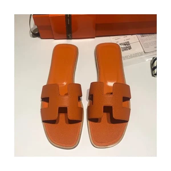 Hermes 2019 Ladies Oasis Leather Slipper - 에르메스 20… - 1