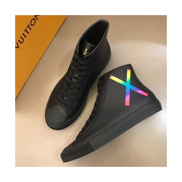 Louis vuitton 2019 Mens Leather Sneakers - 루이비통 2… - 1