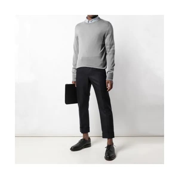 Thom Browne 2019 Mens Strap Crew-neck Sweater - 톰브… - 1