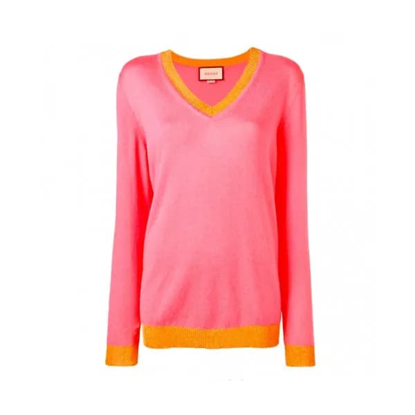 Gucci 2019 Womens V-neck Wool Sweater - 구찌 2019 여성… - 1