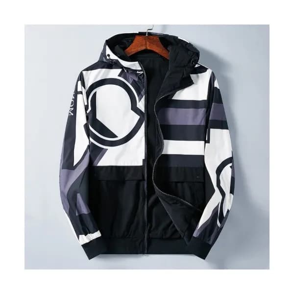 Moncler 2019 Mens Logo Casual Zip-up Jacket - 몽클레어… - 1