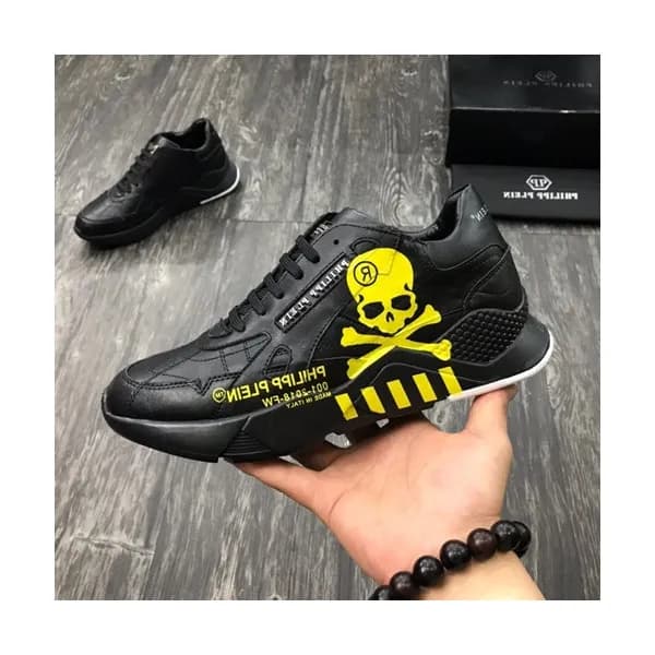 Philipp plein 2019 Mens Leather Sneakers - 필립플레인 … - 1