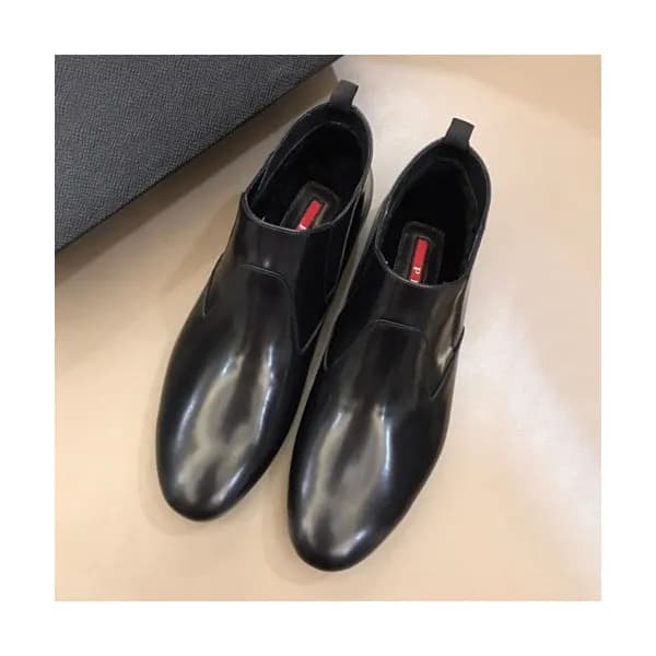 Prada 2019 Mens Leather Boots - 프라다 2019 남성용 레더 부츠… - 1