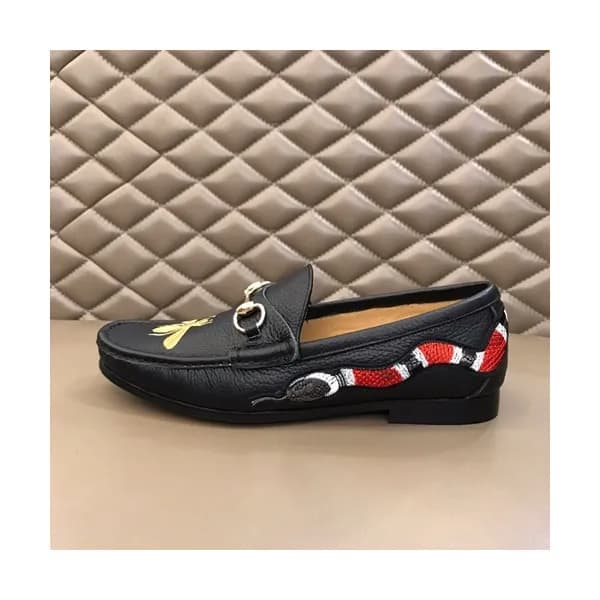 Gucci 2019 Mens Leather Loafer - 구찌 2019 남성용 레더 로퍼… - 1