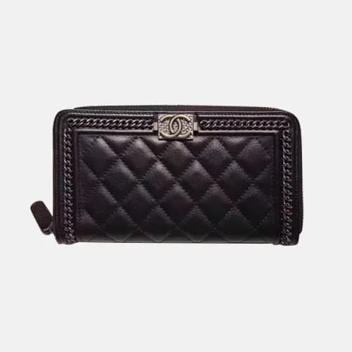 Chanel 2019 Ladies Leather Wallet - 샤넬 2019 여성용 레… - 1