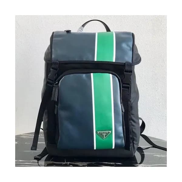 Prada 2019 Leather Back Pack,45CM - 프라다 2019 남여공용 … - 1
