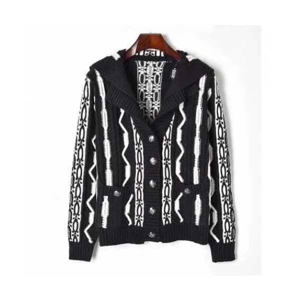 Chanel 2019 Ladies Trendy V-neck Cardigan- 샤넬 2019… - 1