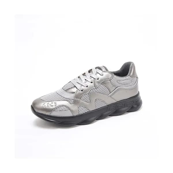 Versace 2020 Mens Leather Sneakers - 베르사체 2020 남성용… - 1