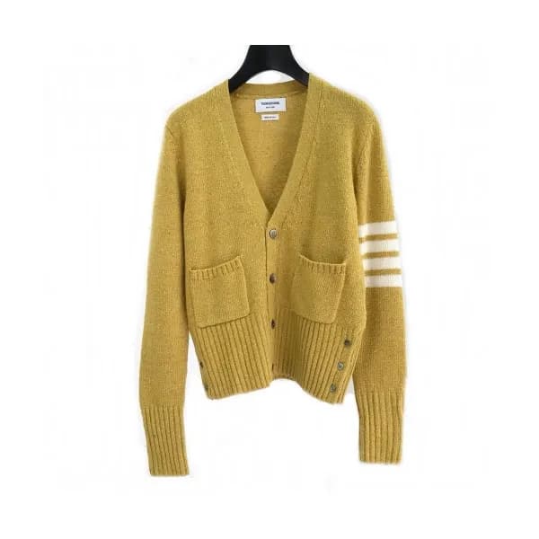[톰브라운]Thom Browne 2020 Mm/Wm Strap V-neck Wool Car… - 1