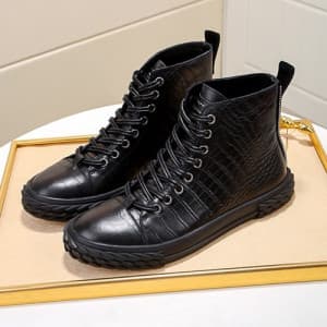 Giuseppe Zanoti 2020 Mens Leather Sneakers - 쥬세페자노…