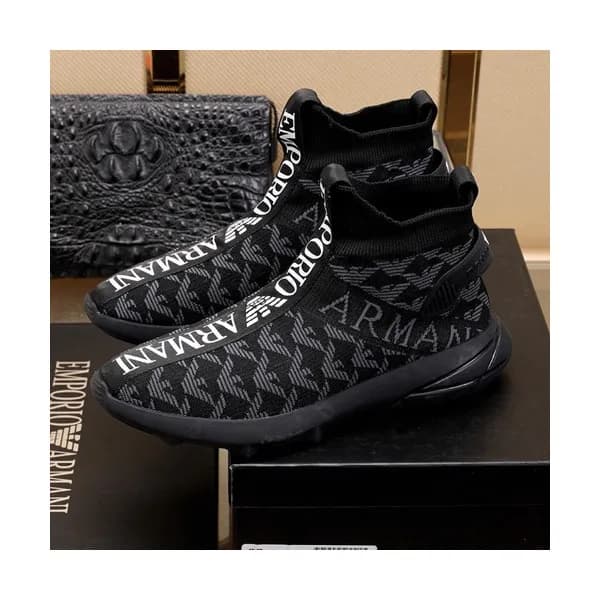 Armani 2020 Mens Knit Boots - 알마니 2020 남성용 니트 부츠 A… - 1