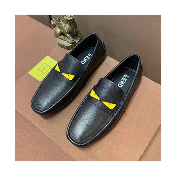 Fendi 2020 Mens Leather Loafer - 펜디 2020 남성용 레더 로퍼… - 1