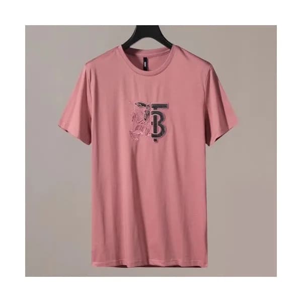 [버버리]Burberry 2020 Mens Logo Silket Crew-neck Shor… - 1