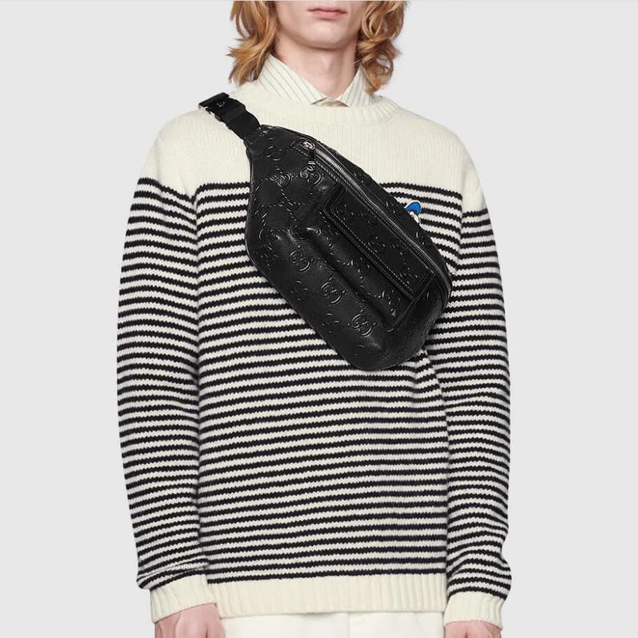 Gucci 2022 Marmont Leather Belt Bag,18CM - 구찌 2022… - 1