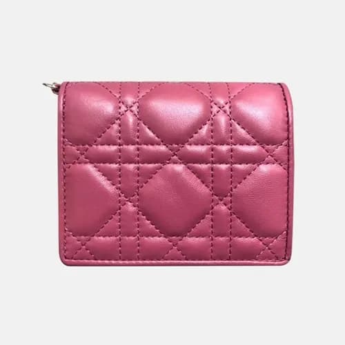 Dior 2020 Ladies Leather Wallet,11cm - 디올 2020 여성용… - 1