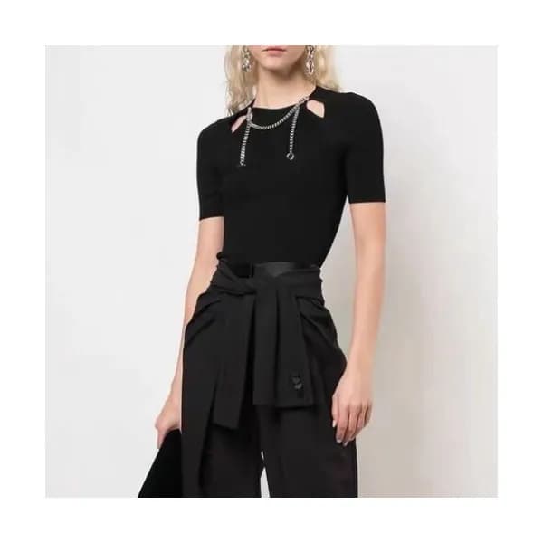 Alexsander Wang Womens Short Sleeved Tshirts - 알렉산… - 1