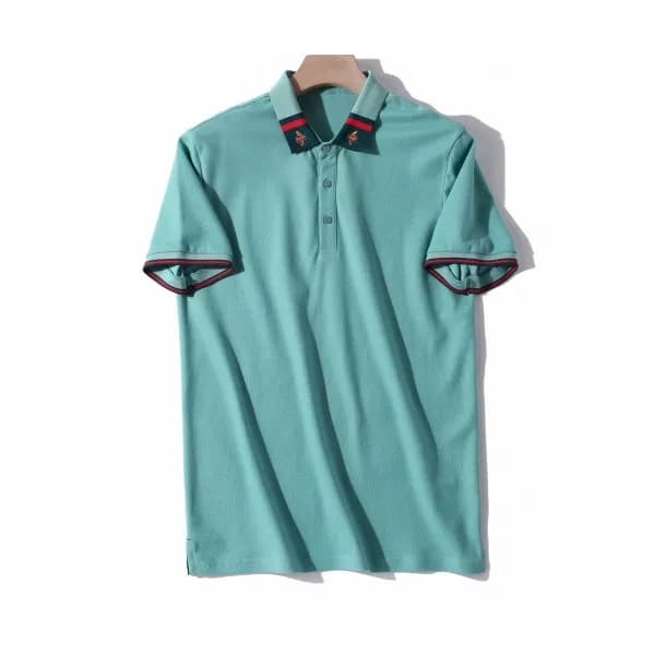 [매장판]Gucci 2020 Mens Logo Silket Short Sleeved Pol… - 1