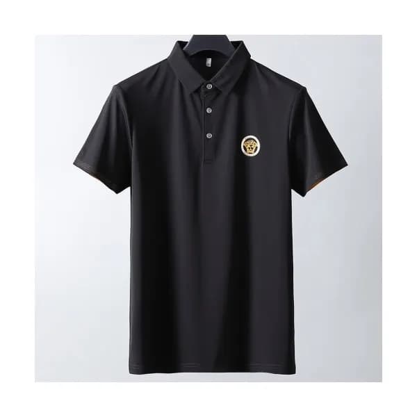 [베르사체]Versace 2020 Mens Logo Silket Short Sleeved … - 1