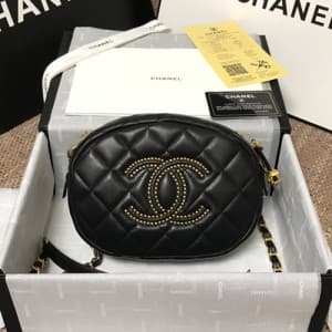 Chanel 2020 Camera Chain Shoulder Cross Bag,20CM -…