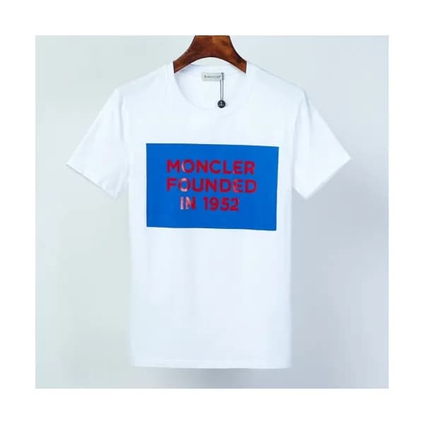 [매장판]Moncler 2020 Mens Logo Crew-neck Short Sleeve… - 1