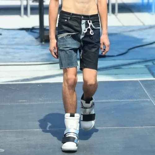 Rick Owens 2020 Mens Logo Casual Half Pants - 릭오웬스… - 1