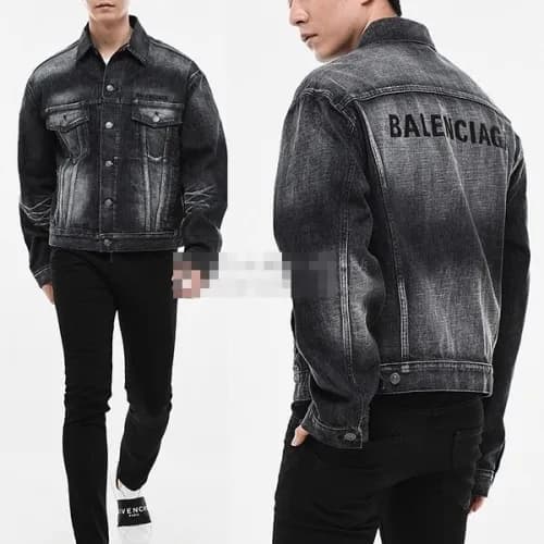 [발렌시아가]Balenciaga 2020 Mm/Wm Logo Casual Denim Jac… - 1