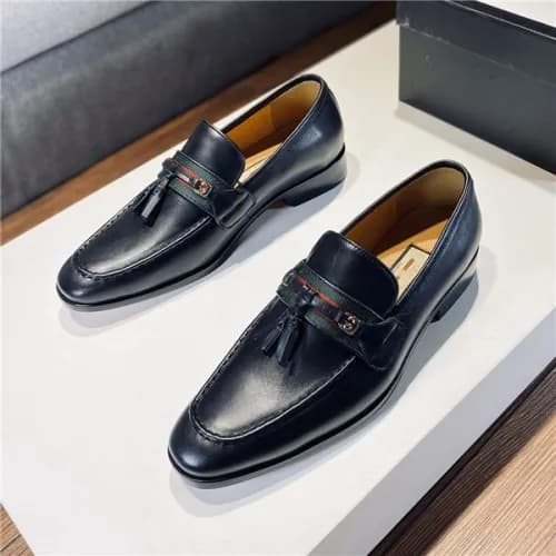 Gucci 2020 Men's Leather Oxford Shoes - 구찌 202… - 1