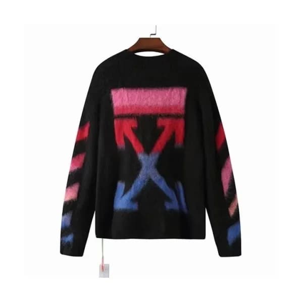 [오프화이트]Off-white 2020 Mm/Wm Brush Mohair Knit Swea… - 1
