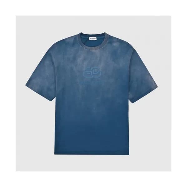 [발렌시아가]Balenciaga 2021 Mm/Wm Logo Cotton Short Sle… - 1