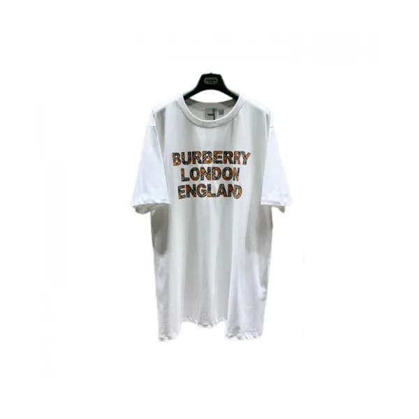 [버버리]Burberry 2021 Mm/Wm Logo Cotton Short Sleeved… - 1