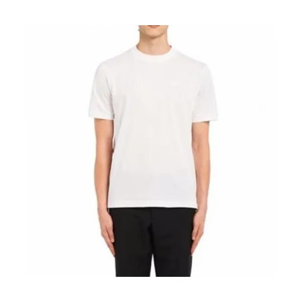 [프라다]Prada 2021 Mm/Wm Basic Logo Short Sleeved Tsh… - 1