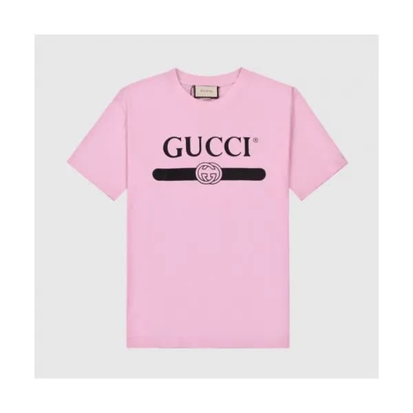 [매장판]Gucci 2021 Mm/Wm Logo Short Sleeved Tshirts -… - 1