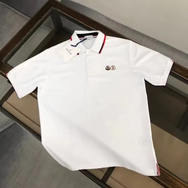 [매장판]Moncler 2022 Mens Logo Crew-neck Short Sleeve… - 1