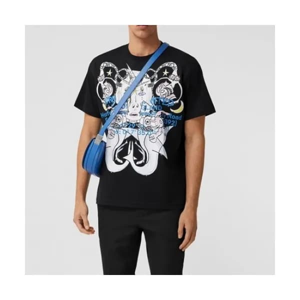 [버버리]Burberry 2021 Mm/Wm Logo Cotton Short Sleeved… - 1